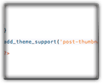 Add WordPress Post Thumbnail Support To Theme